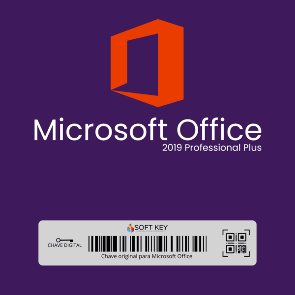 Microsoft Office 2019 Professional Plus - Chave de licença 1 pc Lifetime